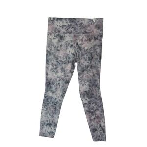 Athleta Salutation Stash Tight Hera Abstract Grey Large Legging New with Tags